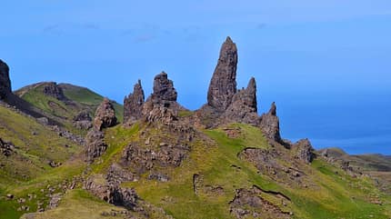 wohnwagen-tour, schottland Schottland - Old Man of Storr