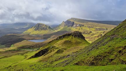 wohnwagen-tour, schottland Schottland - Felsenlandschaft