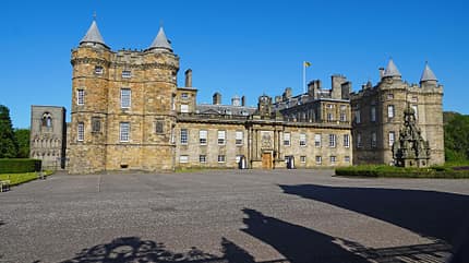 wohnwagen-tour, schottland Schottland - Palace of Holyroodhouse