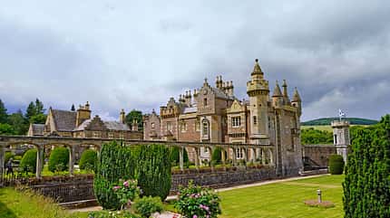 wohnwagen-tour, schottland Schottland - Abbotsford House