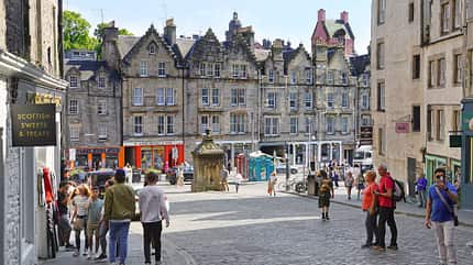 wohnwagen-tour, schottland Schottland - Edinburgh