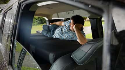 Mercedes, Citan, T-Klasse, Carcamper, Carcamping, leigen, Bett Mercedes Citan T-Klasse leigen im Bett