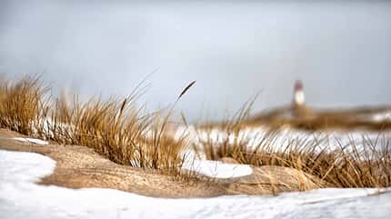 Weihnachten, Camper Weihnachten im Camper Strand