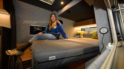 Starvan Rebel Campervan (2025) Starvan Rebel Campervan (2025) Bett f