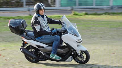 Yamaha Motorroller Test
