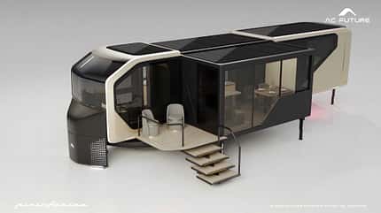 Pininfarina AC Future AH-THt, Wohnwagen Pininfarina AC Future AH-THt, Wohnwagen