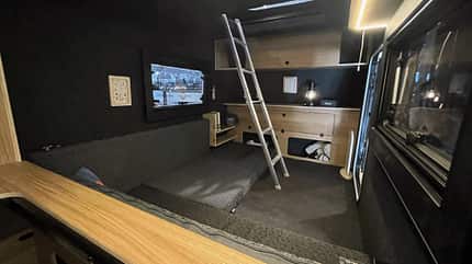 wohnwagen, caravan, kuckoo Aufgang