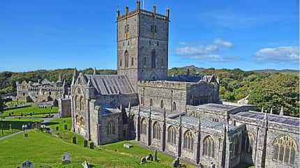 Reise Wales, England Reise Wales St. Davids f