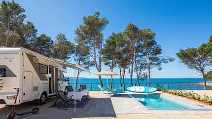Aminess Avalon Camping Resort, Campingplatz, Kroatien Aminess Avalon Camping Resort, Campingplatz, Kroatien