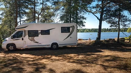 Schweden, Leser auf Tour, See, 2018, einsam, camping, wohnmobil Leser auf Tour in Schweden (PRO 02/19)