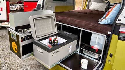 VW ID. BUZZ, VW T6 VW ID. BUZZ und T1 Ququq-Box