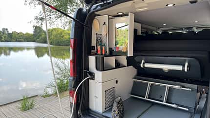 kompakter Camper, Campervan, Antilope Van Antilope Van Flex 5 Heck mit Dusche