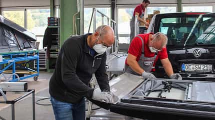 SCA Aufstelldach DIY-Days der SCA Aufstelldach Selbsteinbau f