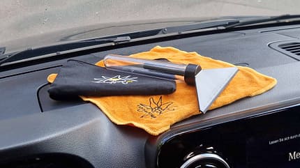 Set, Tasche, Abzieher, Mikrofasertuch Set, Tasche, Abzieher, Mikrofasertuch