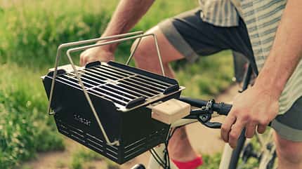knister, grill, fahrrad Knister Grill fürs Fahrrad