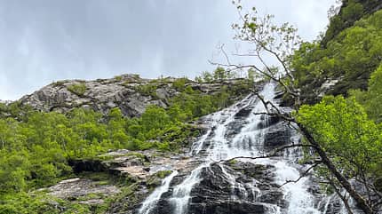 Schottland Steall Wasserfall