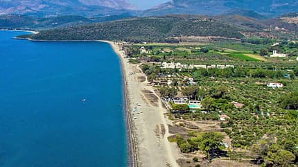 i_Peloponnes, Campingplatz, Olivenhain i_PELOPONNES_Camping_Meltemi