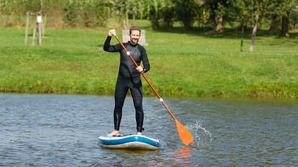 Campingzubehoer Wasser Campingzubehoer SUP-Tour f
