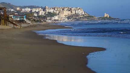 f_Latium, Strand, Sperlonga, Meer, Wellen f_Latium_Carolin-Hlawatsch_Traumstrand