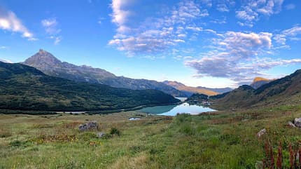 Camping Zeinisee, Galtür, Tirol Österreich, Alpen Camping Zeinisee, Galtür, Tirol, Österreich