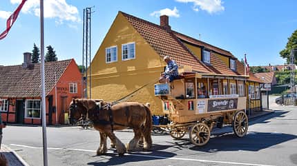 f_Bornholm,Hygge, Svaneke, Kutschfahrt f_Bornholm_Hygge_Svaneke Kutschfahrt
