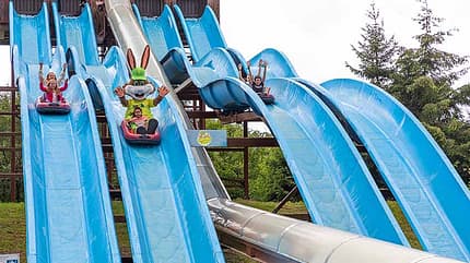 Rutsche, Wasserrutsche, Kinder, Freizeitpark Panorama Park Sauerland Wasserrutsche