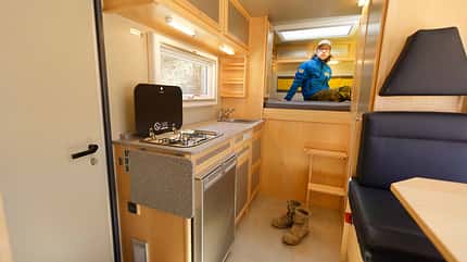 premiere, offroad, wohnmobil, bimobil, ex 462 Küche