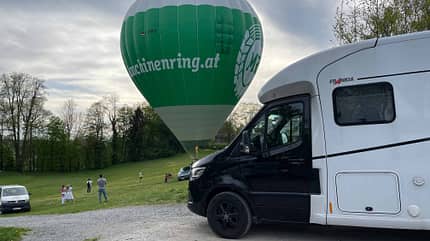 dauertest, frankia neo Heißluftballon