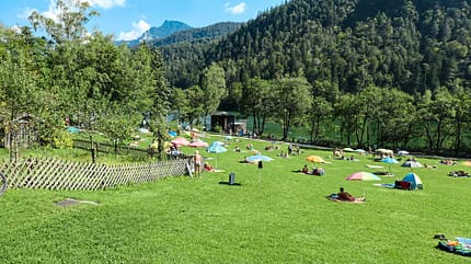 berchtesgadener land, bayern, campingplatz, staufeneck Campingplatz Staufeneck
