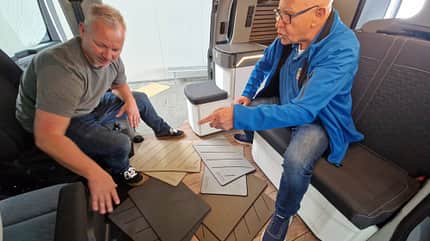 cloudpad, teppich Beratungsgespräch