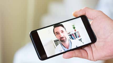 App, Arzt, Gespräch Kostenlose-Apps_Arztgespräch