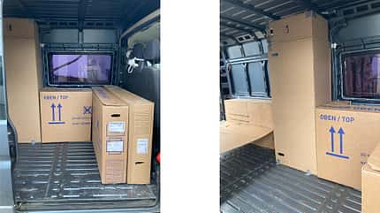 CAD, Selbstausbau, Vanconversion, Lars, Duc, Karton CAD ohne Computer. Möbel visualisieren mit Kartons.