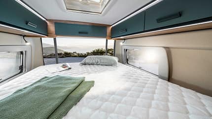 Karmann, Dexter, Campingbus, Bett, Hubbett