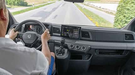 fahrbericht, renault master, ahorn, t 690 Frontscheibe