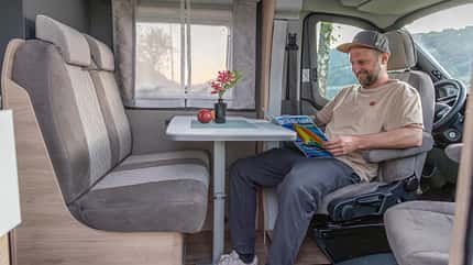 Dethleffs, Globebus Go, Active, T45, Sitzgruppe Dethleffs Globebus Go Active T45 Sitzgruppe