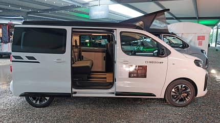 Fahrzeug, Seite, Campervan, Schiebetür Crosscamp EXPLR 5.0