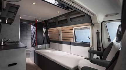 Sitzbank, Couch, Lounge, Dusche Crosscamp ADVTR 5.42