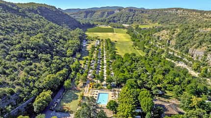 campingplatz, frankreich, ardeche Camping Arleblanc