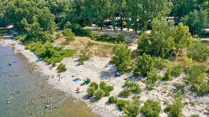 campingplatz, frankreich, ardeche Camping Le Clapas