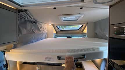 Carado T 447, Dauertest, Hubbett