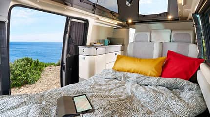 Westfalie Kepler Navy Edition, 2026, Bett