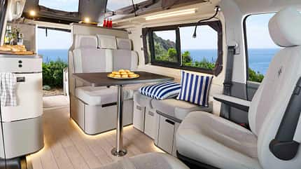 Westfalie Kepler Navy Edition, 2026, Sitzgruppe