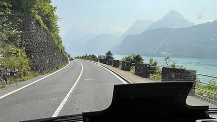 Straße, Fahrt, Berge