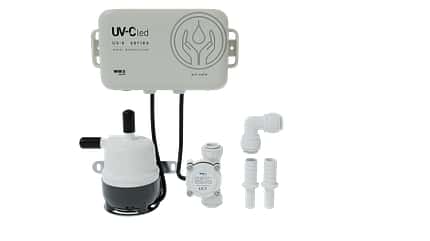 UV-8 Steel WM Aquatec kompakte UV-C-LED-Einheit für die chemiefreie Wasserdesinfektion UV-8 Steel WM Aquatec kompakte UV-C-LED-Einheit für die chemiefreie Wasserdesinfektion