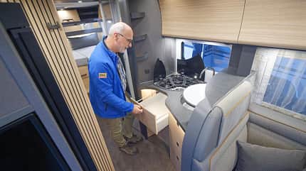 malibu, i 470 rb-le k, wohnmobil Winkelküche