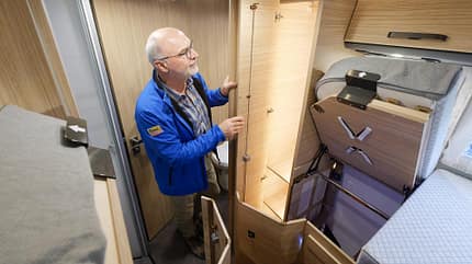 malibu, i 470 rb-le k, wohnmobil Kleiderschrank