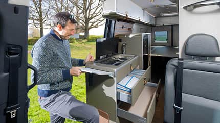 hymer, grand canyon, s 700 , wohnmobil Küche