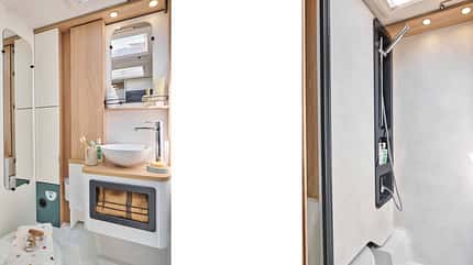 Sanitär, WC, Dusche, Badezimmer Pilote Atlas A690GJ, Bad