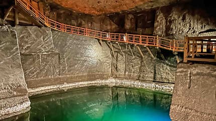 Polen, Reise, Bergwerk Salzsee