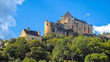 Frankreich, Historisch Burg castelnaud, Frankreich, Historisch